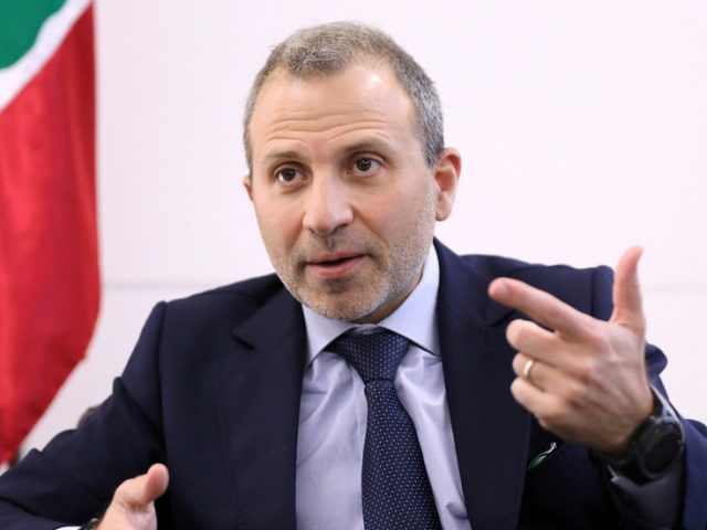 Lebanon’s Bassil says his refusal to break ties with Hezbollah led to ‘unjust & politicized’ US sanctions
