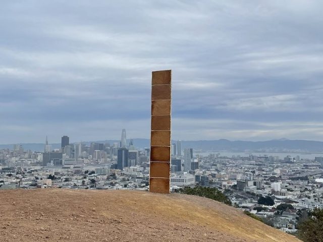 Monolith mania moves to San Francisco after mysterious GINGERBREAD structure spotted (PHOTOS)