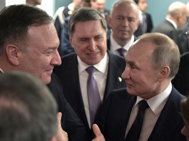 Pompeo labels Putin ‘enemy’ of freedom as Trump era ends in war of words with Russia