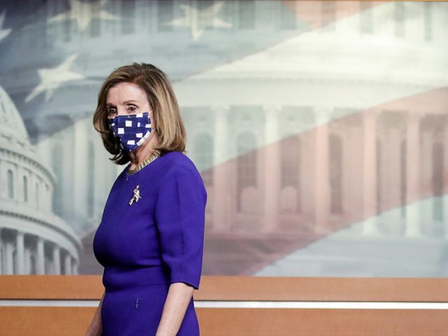 Pelosi, caught violating Covid-19 rules, makes masks compulsory in the House even while SPEAKING