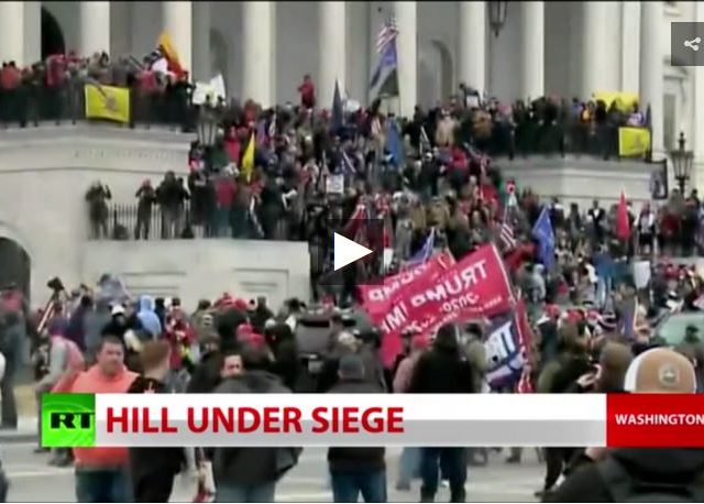 BREAKING: Furious mob storms US Capitol (Full show)