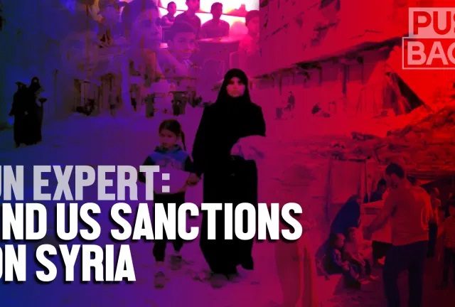 UN expert: crippling US sanctions on Syria are illegal and hurting civilians