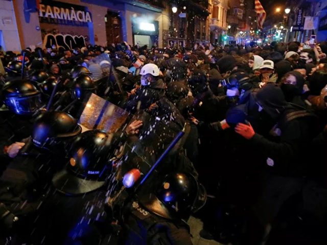 Day 6 of Barcelona Protests Over Arrest of Rapper Hasel