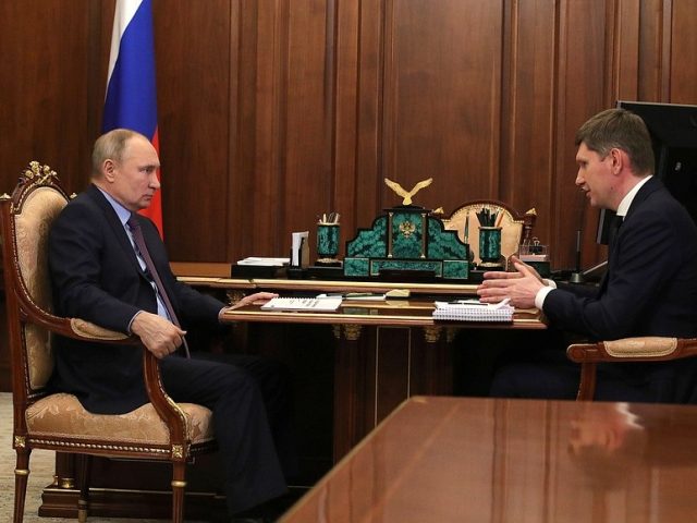 Working meeting with Minister of Economic Development Maxim Reshetnikov