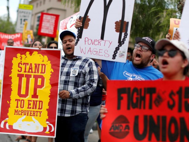 McDonald’s SPIES on its employees seeking minimum wage of $15 per hour – media