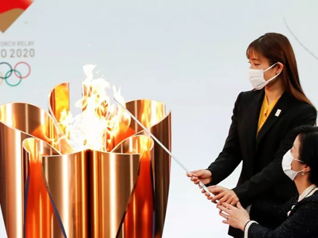 Olympic Torch Relay Begins in Japan