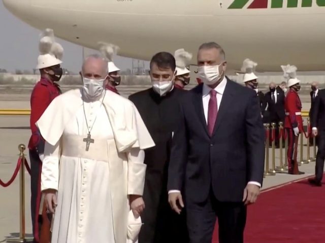 Pope Francis begins historic trip to Iraq in first papal visit to the Middle Eastern nation (VIDEO)