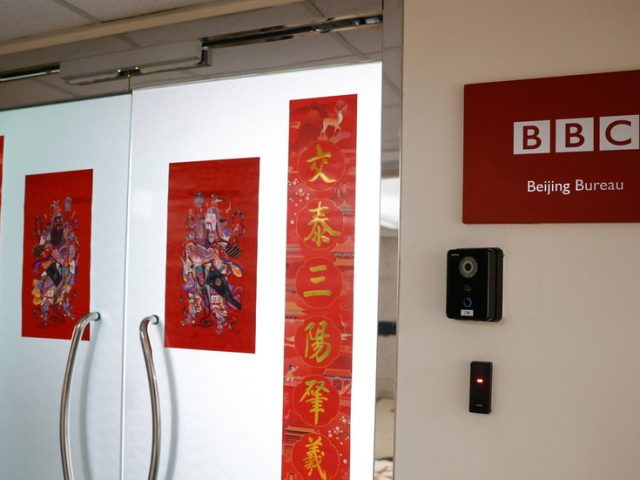 Beijing accuses BBC of spreading fake news and blasts reporter for ‘running’ from China as Xinjiang citizens plot legal action