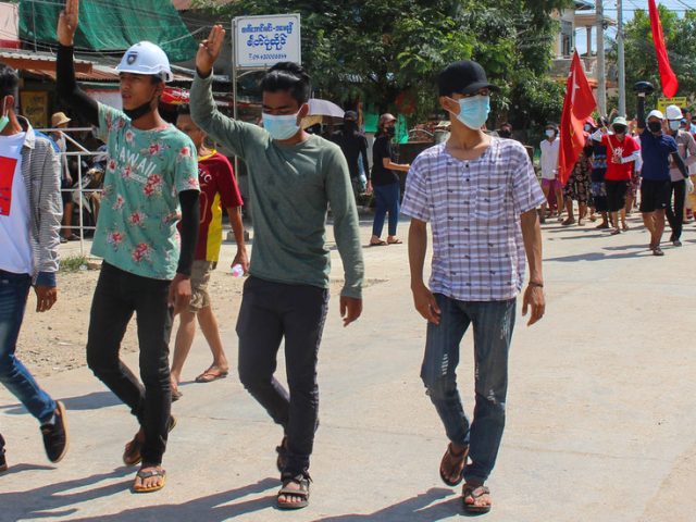 Clashes between Myanmar military and protesters reportedly leaves 11 dead as junta removes ambassador to UK