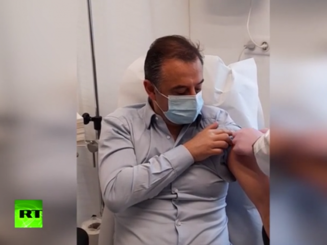 Italian politician, tired of waiting for his turn at home amid slow EU rollout, comes to Moscow to get Russia’s Sputnik V vaccine