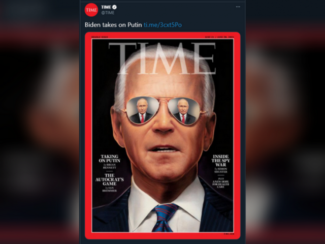 Time cover fawns over Biden in ‘macho staring match’ with Putin ahead of face-to-face meeting