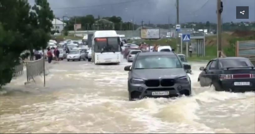 Crimea flood