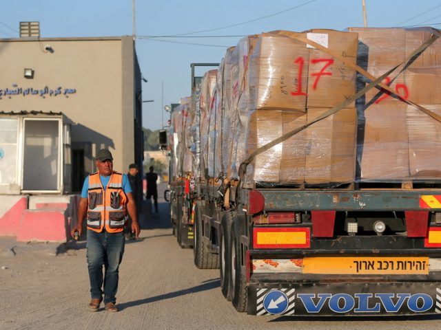 Israel allows limited resumption of exports from Gaza one month into ceasefire