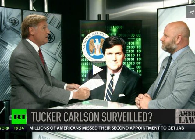 Tucker Carlson: NSA surveilling news networks