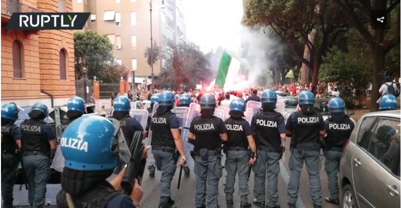 Italy protest