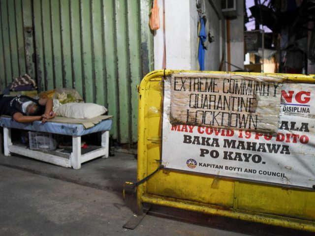Lockdown imposed on millions of children as Philippines battles soaring Covid cases