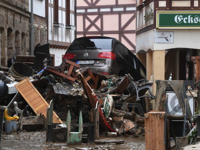 Belgium sets day of mourning as death toll from catastrophic floods in Europe rises to 153