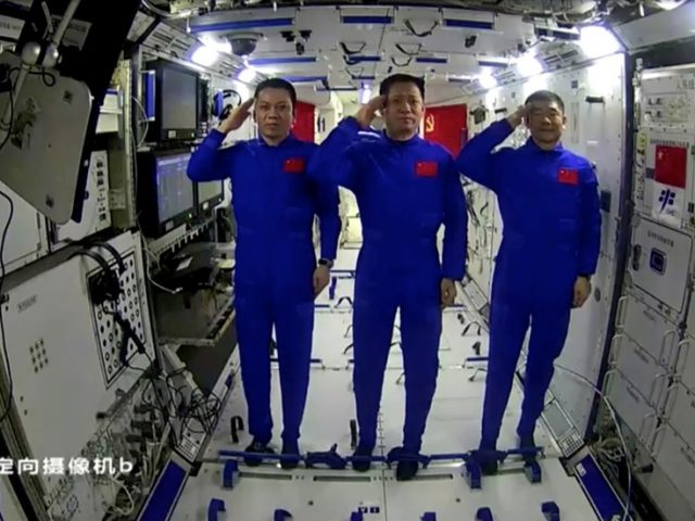 Space communism? Chinese astronauts celebrate 100-year anniversary of CPC from orbit