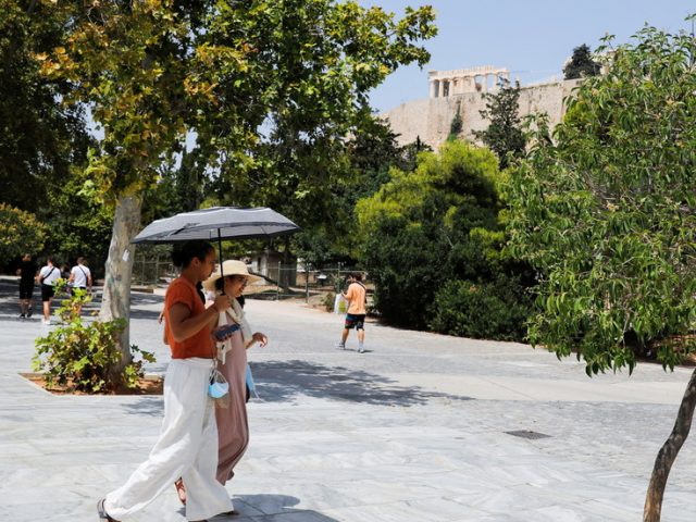 Greek PM calls on citizens to reduce power usage as country bakes in ‘worst heatwave since 1987’