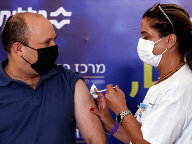 PM Bennett gets third Covid-19 vaccine, hails Israel as ‘pioneer of the third dose’ after WHO asks nations to hold off on boosters