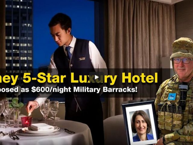 SYDNEY: Military occupies 590 rooms at Marriott Hotel for $600/night! OUTRAGEOUS! WTF!? Appeasement?