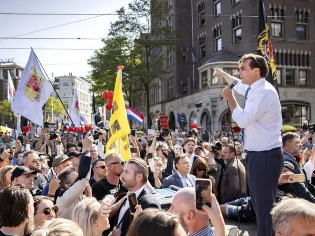 WATCH tens of thousands march against vaccine passports in Amsterdam