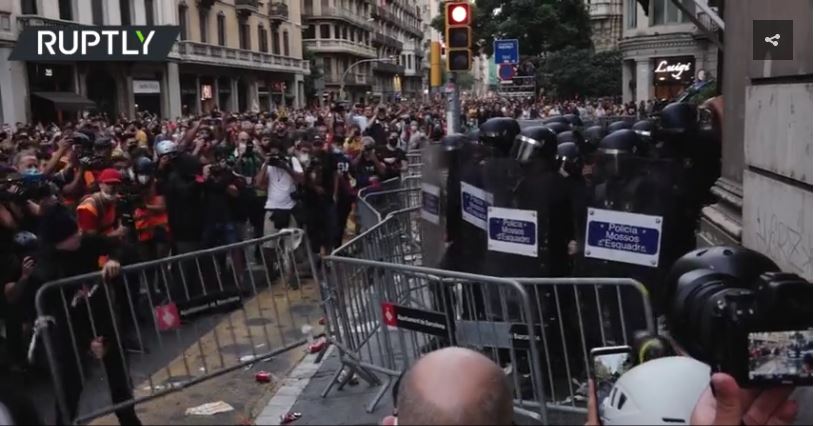 Spain protest
