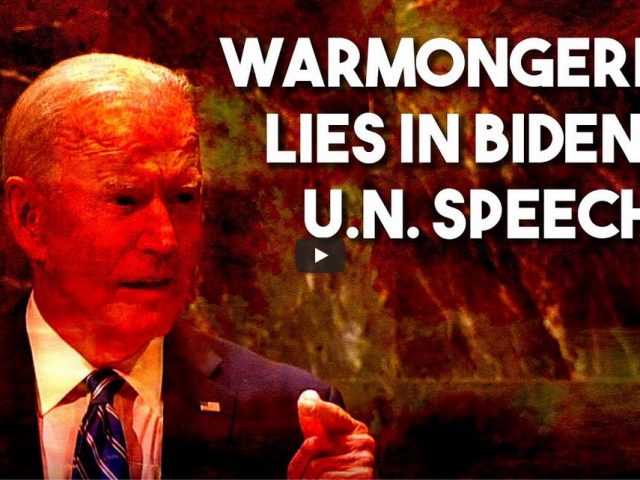 Biden’s UN speech shows further US commitment to war and meddling, not ‘diplomacy’