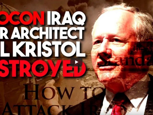 Neocon Iraq War architect Bill Kristol destroyed in debate with anti-war writer Scott Horton