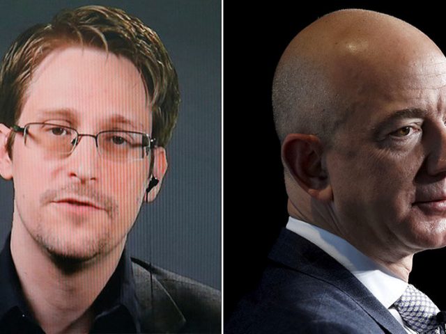 Ruthlessly unimaginative’: Snowden is unimpressed with Bezos’ spending habits