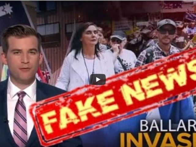 Channel 9 Fake News quotes an “expert historian” – but listen to the real locals of Ballarat.
