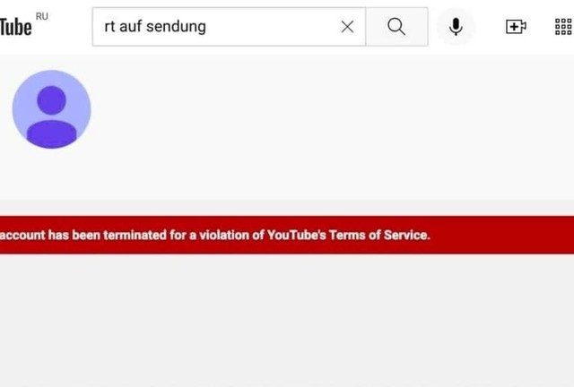 YouTube deletes RT’s German language channel showing newly launched 24/7 TV broadcast