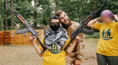 Neo-Nazi Summer Camp: Ukrainian Kids Taught to Shoot AKs by Azov Battalion