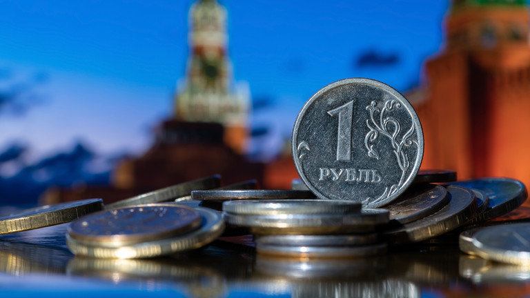 The Russian ruble