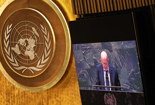 No plans to occupy Ukraine, Russia tells UN