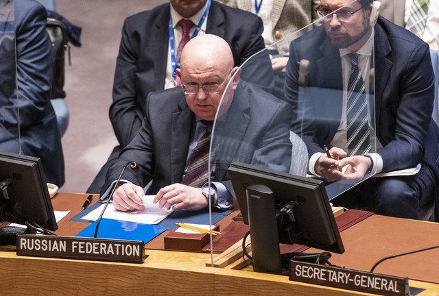 US weighs in on Ukraine’s plea to kick Russia off UNSC