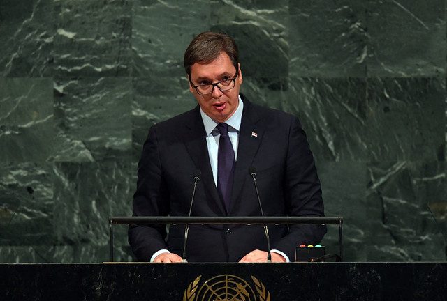 Serbia says it was blackmailed over UN vote