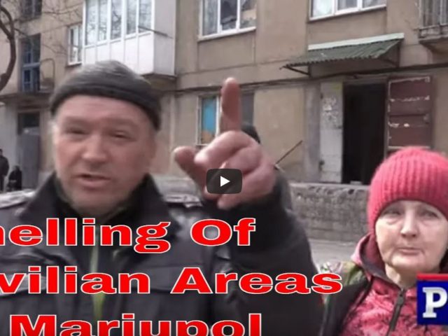 Asking Mariupol Residents About Russian Attacks On Civilian areas.