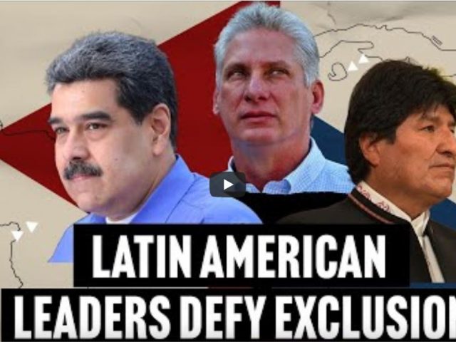Diaz-Canel, Maduro and Evo Send Messages to People’s Summit, Defying Biden’s Exclusions