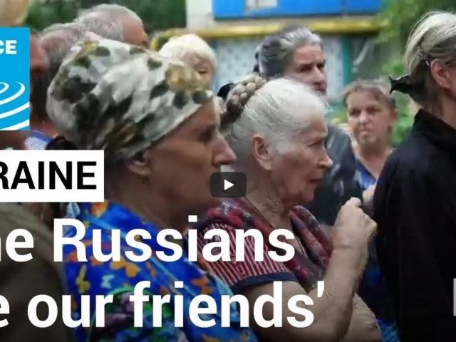 ‘The Russians are our friends’: The civilians refusing to evacuate Ukraine’s Lysychansk