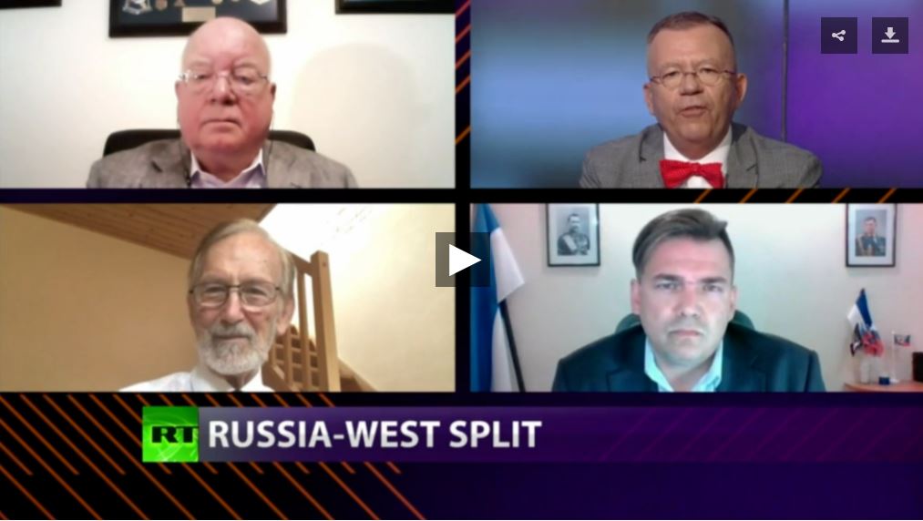 Cross Talk Russia West split