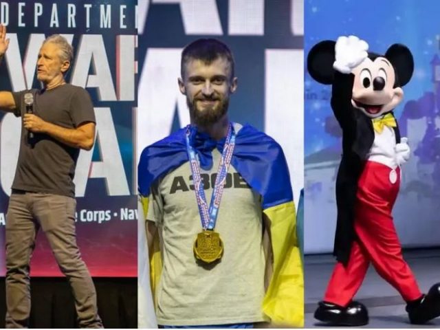 Jon Stewart and the Pentagon honor Ukrainian Nazi at Disney World
