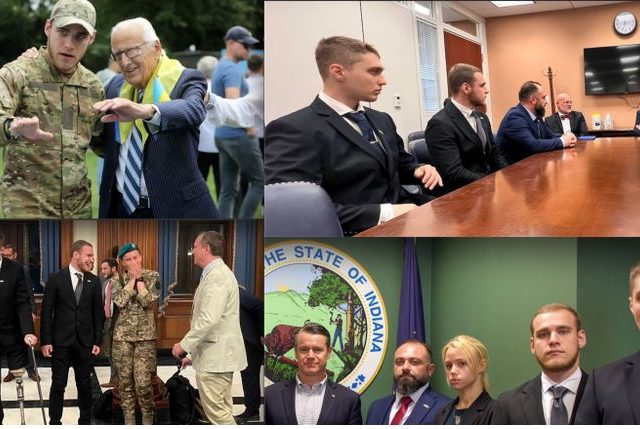 ‘Now, All of You Are Azov’: ‘openly neo-Nazi’ Ukrainian delegation meets Congress, tours US