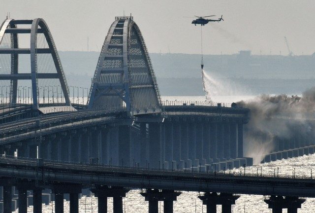 Moscow points to Kiev’s ‘terrorist nature’ after bridge explosion