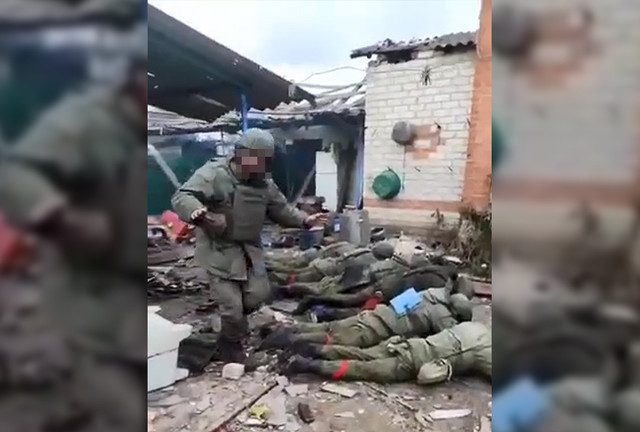 Moscow accuses Ukrainian soldiers of killing POWs (DISTURBING IMAGES)