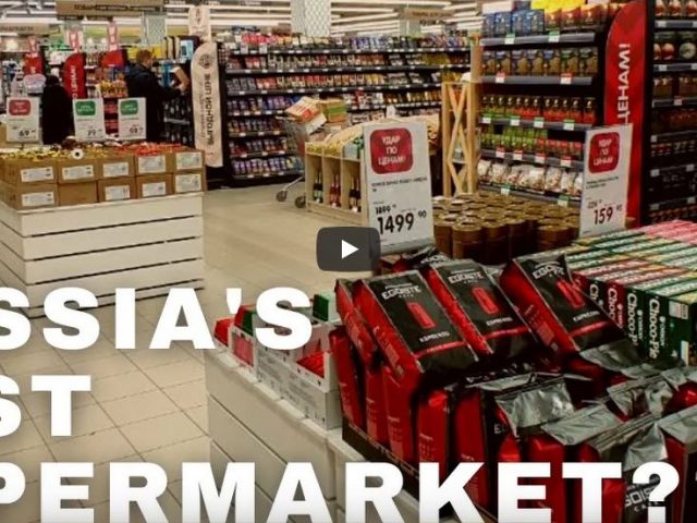 Russian Supermarket After 9 Months of Sanctions