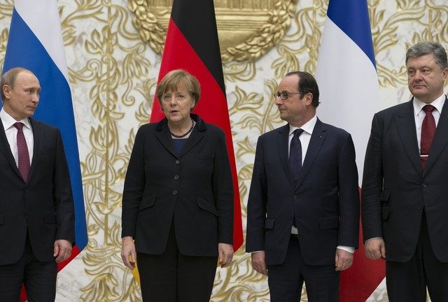 Merkel confirms Ukraine peace deal was a ploy