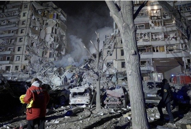 Zelensky aide explains how missile fell on apartment block in Dnepr