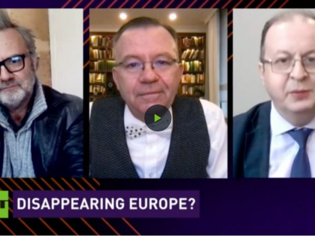 CrossTalk: Disappearing Europe?