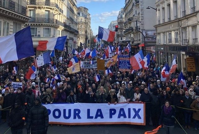 Anti-NATO protests hit France